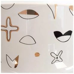 George & Co Gold Flora Bowl