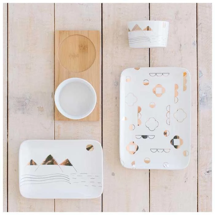 George & Co Gold Alpine Tray Set Last Chance - Final Few