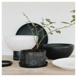 George & Co Kanso Planter - Large White