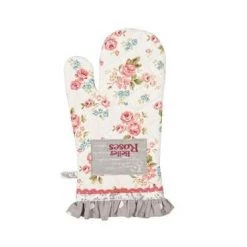 Linens & More Lavinia Floral Single Oven Glove Last Chance - Final Few