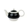 Ceramic White Top Teapot (400ml)