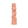 General Eclectic Skinny Coral Faceted Vase