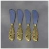 Old Mill Road Gold Feather Spreader Metallics