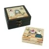 Zita M Wardrobes Of The Past Coaster Set & Holder