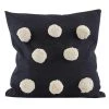 Raine & Humble Last Chance - Final Few Black Pom Pom Cushion