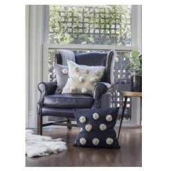 Raine & Humble Last Chance - Final Few Black Pom Pom Cushion