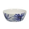 Jennifer Dumet Blue Flower Bowl (24.5cm)
