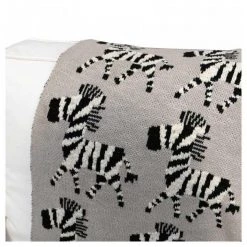 Le Forge Restocked Baby Throw Blanket – Zebra