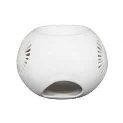Jennifer Dumet Urchan Oil Burner - Matte White