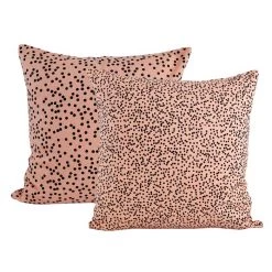 Raine & Humble Jungle Spot Pink Cushion