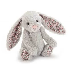 Jellycat Blossom Bashful Silver Bunny - Medium