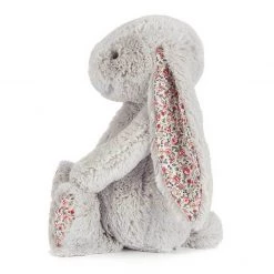 Jellycat Blossom Bashful Silver Bunny - Medium