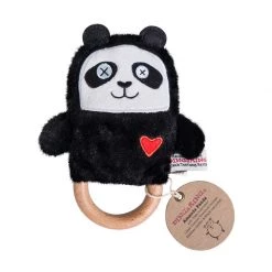 O.B Designs Ding A Ring Teether Rattle - Amanda Panda Rattles & Teething Items