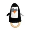 O.B Designs Rattles & Teething Items Ding A Ring Teether Rattle - Pete Penguin