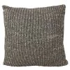 Emporium Dark Grey Langham Knit Cushion (40cm)