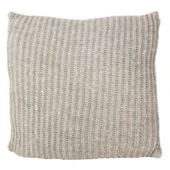 Emporium Grey Langham Knit Cushion (40cm) Cushions
