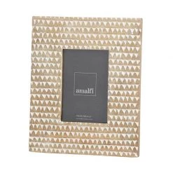 Amalfi Coastal Metis Carved Photo Frame – 4x6”