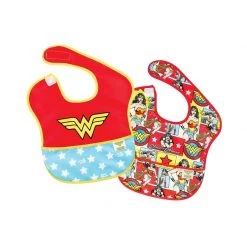 Bumkins Waterproof SuperBib - Wonder Woman (2pk) BABY & TODDLER GIFTS