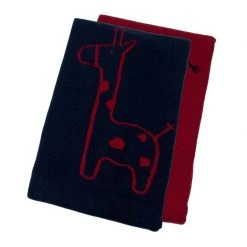 Emotion & Kids Navy & Red Safari Cotton Baby Blanket