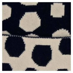 Emotion & Kids Navy & Cream Spot Cotton Baby Blanket BABY & TODDLER GIFTS