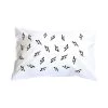 Henry & Co. Black Bolt Pillowcase