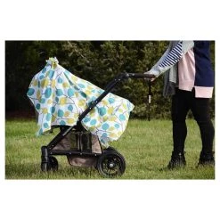 Emotion & Kids Blue Stencil Muslin & Pram Clip Pack