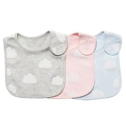 Emotion & Kids Thrills And Spills Bib - Cloud Bib Bibs & Clothing