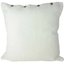 Craft Studio Solid Cushion - Off White (60cm) Last Chance - Final Few