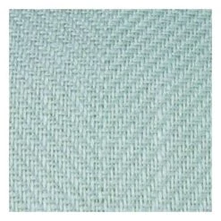 Craft Studio Linen Herringbone Tassel Cushion - Aqua Green (50cm)