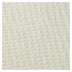 Craft Studio Linen Herringbone Tassel Cushion - Off White (50cm)