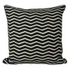 Craft Studio Black Ripple Cushion (50cm)