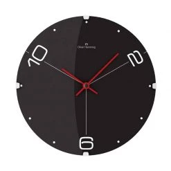 Oliver Hemming Vitri Domed Glass Clock (30cm) Last Chance - Final Few