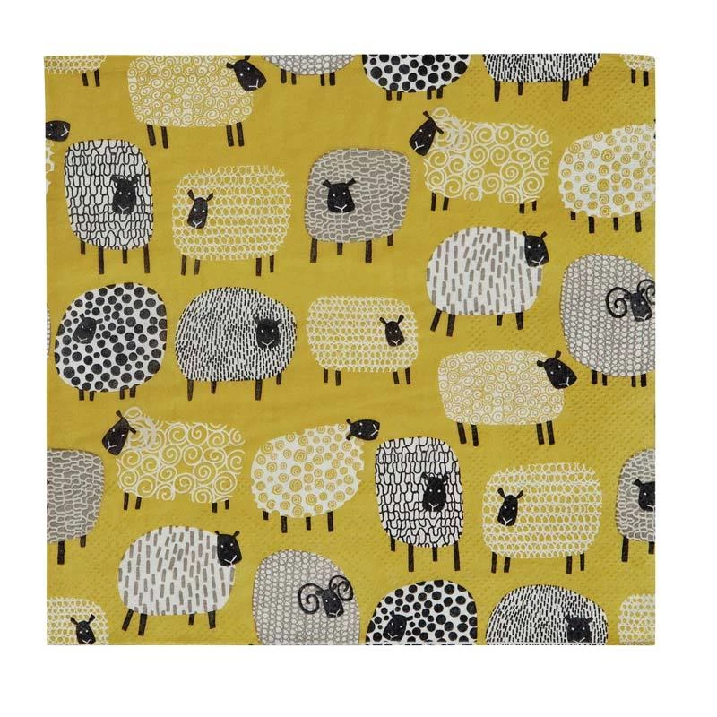 Ulster Weavers Dotty Sheep Tea Towel Country Style