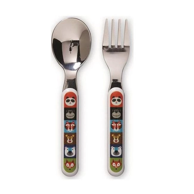 Crocodile Creek Jungle Jamboree Cutlery Set BABY & TODDLER GIFTS