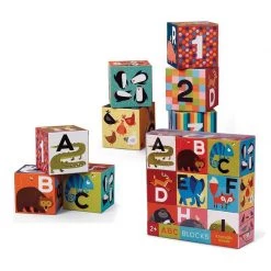 Crocodile Creek Jumbo Blocks Set ABC/123 BABY & TODDLER GIFTS