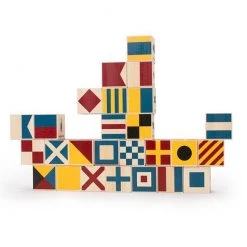 Uncle Goose BABY & TODDLER GIFTS Nautical ABC Blocks (26pc)