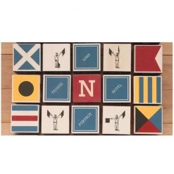 Uncle Goose BABY & TODDLER GIFTS Nautical ABC Blocks (26pc)