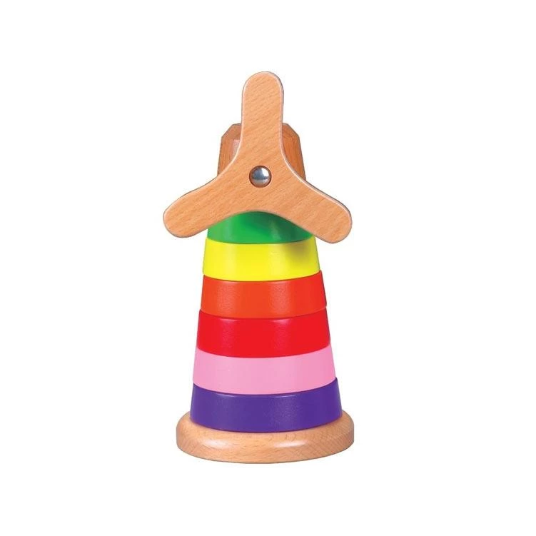 Discoveroo Windmill Stackeroo Wooden Toys