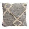 Stoneleigh & Roberson Blue Tushar Cushion (45cm) Coastal