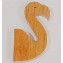 Misery Guts Last Chance - Final Few Wooden Bird Wall Hook – Flamingo