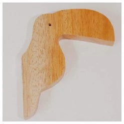 Misery Guts GIRLS GIFTS Wooden Bird Wall Hook – Toucan