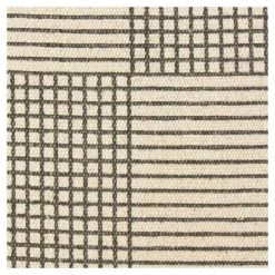 Amalfi Zala Crosshatch Cushion (50cm) Coastal