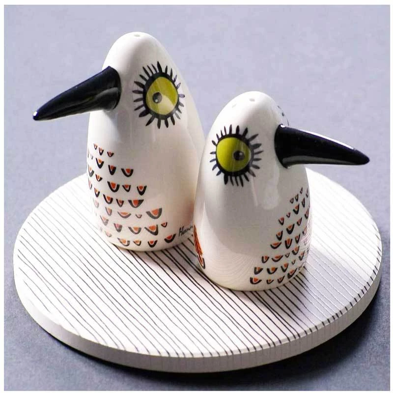 Hannah Turner Last Chance - Final Few Handmade Bird Salt & Pepper Shakers