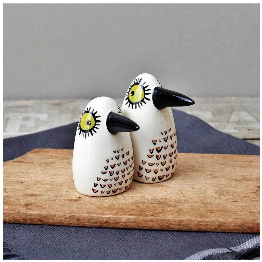 Hannah Turner Last Chance - Final Few Handmade Bird Salt & Pepper Shakers