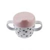 Done By Deer Dining & Aprons Happy Dots Spout Cup - Powder