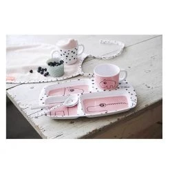 Done By Deer Dining & Aprons Happy Dots Spout Cup - Powder