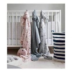 Done By Deer Contour Swaddle 2pk - Blue