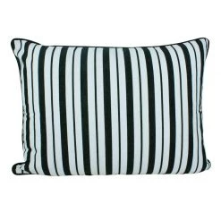 Craft Studio Kelt Striped Cushion Black