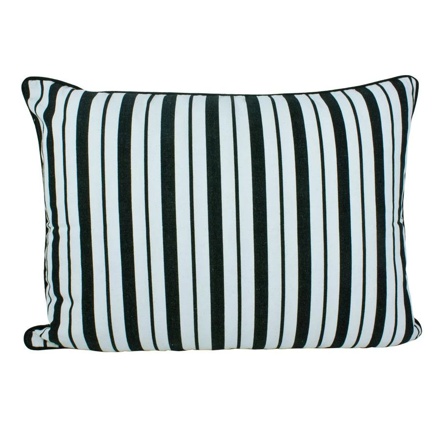 Craft Studio Kelt Striped Cushion Black