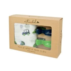 Emotion & Kids Swaddles & Wraps Transport Muslin & Pram Clip Pack
